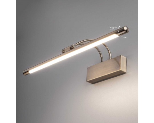 Подсветка для картин Elektrostandard Simple LED 10W 1011 IP20 бронза a038393 Подсветка для картин Elektrostandard Simple LED 10W 1011 IP20 бронза a038393
