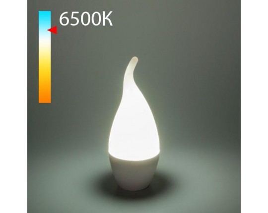 Лампа светодиодная Elektrostandard E14 8W 6500K матовая a050354