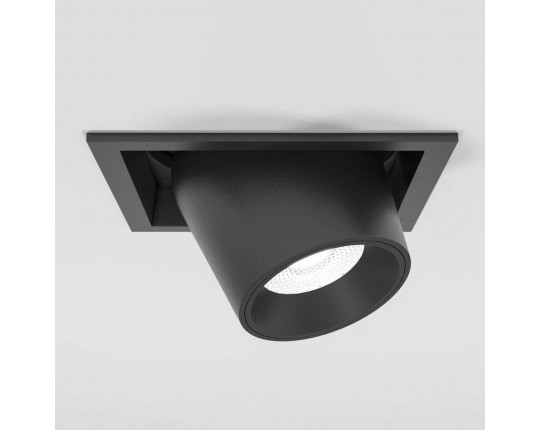 Встраиваемый светодиодный светильник Elektrostandard Conner 25087/LED 8W 4000K черный a063994