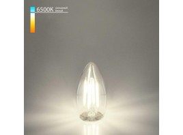 Лампа светодиодная филаментная Elektrostandard E27 9W 6500K прозрачная a056256