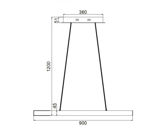 Подвесной светильник Vele Luce Latte VL7121P09