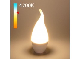Лампа светодиодная Elektrostandard E14 8W 4200K матовая a050353