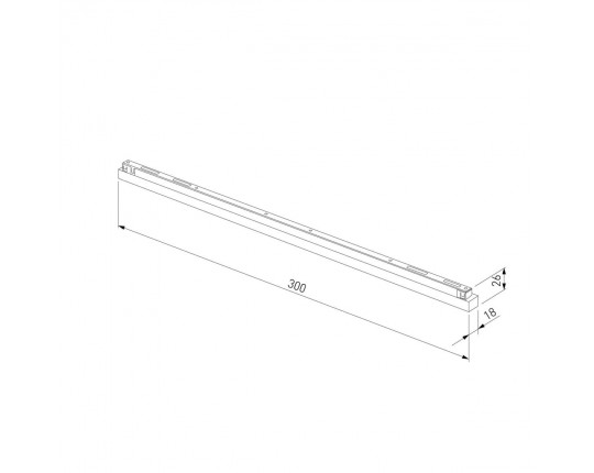 Трековый светильник Elektrostandard Brass Line a071849