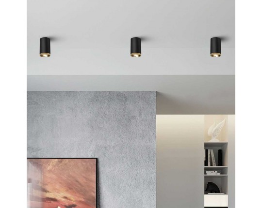 Потолочный светодиодный светильник Elektrostandard Lead 25033/LED черный a062522