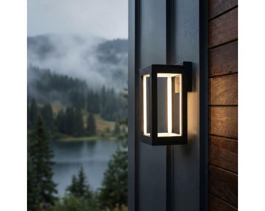 Уличный настенный светодиодный светильник Elektrostandard Frame 1527 TECHNO LED a072090