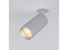 Встраиваемый светодиодный спот Elektrostandard Diffe 25066/Led серебряный a058212