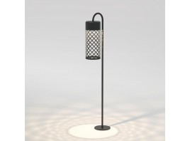 Садово-парковый светодиодный светильник Elektrostandard Ombra 35179/S черный a067899