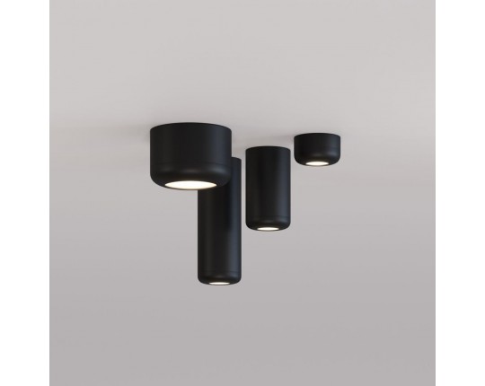 Потолочный светодиодный светильник Elektrostandard Onde 25044/LED 10W 4000K черный a064194
