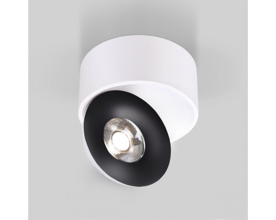 Накладной светодиодный светильник Elektrostandard Glide 25100/Led белый/черный a059332