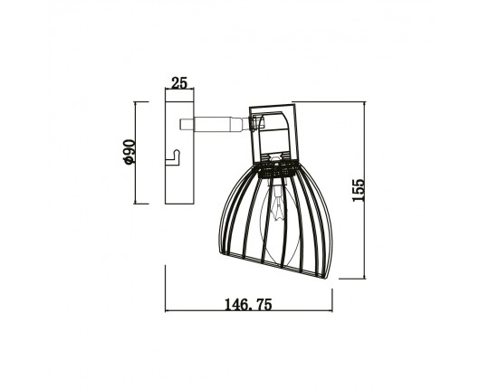 Спот Vele Luce Gorgon VL5382W01 Спот Vele Luce Gorgon VL5382W01