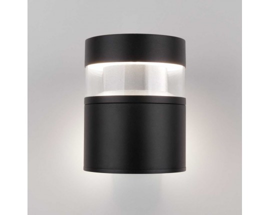 Уличный настенный светодиодный светильник Elektrostandard 1530 Techno Led чёрный a052244 Уличный настенный светодиодный светильник Elektrostandard 1530 Techno Led чёрный a052244