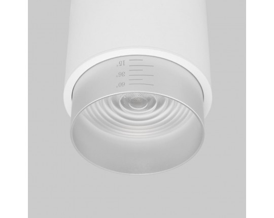 Накладной светодиодный светильник Elektrostandard Cors 25032/LED белый/серебро a062387