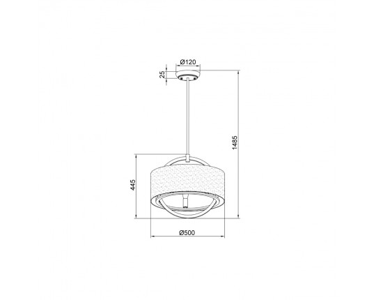 Подвесная люстра Vele Luce Effe VL4135L05