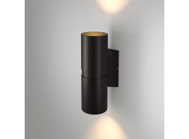 Уличный настенный светодиодный светильник Elektrostandard Liberty 35124/U черный a060094