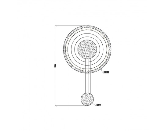 Бра Vele Luce Rome VL5754W01