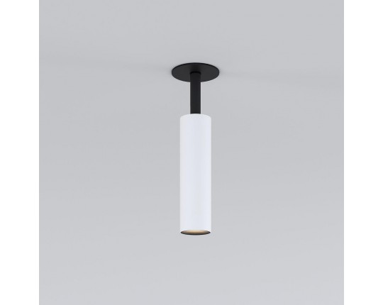 Встраиваемый светодиодный спот Elektrostandard Diffe 25040/Led белый/черный a058228