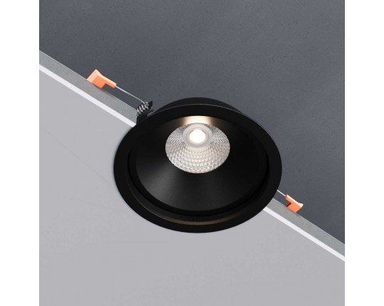 Встраиваемый светодиодный светильник Elektrostandard Slide 25083/LED 6W 4200K чёрный a062944