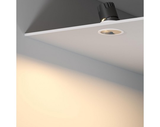 Встраиваемый светодиодный светильник Elektrostandard Inline 25090/LED 10W 3000K белый/хром a064612