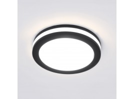 Встраиваемый светодиодный светильник Elektrostandard DSKR80 5W 4200K черный a049707