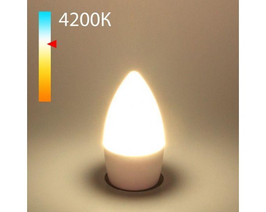 Лампа светодиодная Elektrostandard E27 8W 4200K матовая a048383