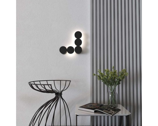 Настенный светодиодный светильник Elektrostandard Brioni 40131/LED черный a064600