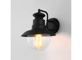 Уличный настенный cветильник Elektrostandard Talli D GL 3002D черный a038480