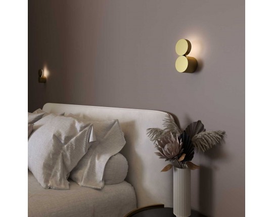 Настенный светодиодный светильник Elektrostandard Brioni 40131/LED золото a064598