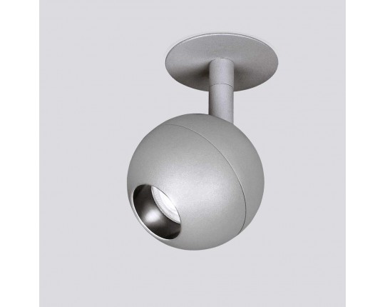 Встраиваемый светодиодный спот Elektrostandard Ball 9925 LED 8W 4200K серебро a053736