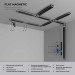 Соединитель четырёхсторонний для накладного шинопровода Elektrostandard Flat Magnetic 85003/00 черный a063738