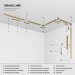 Коннектор L-образный Elektrostandard Brass Line 85006/00 a069642 Коннектор L-образный Elektrostandard Brass Line 85006/00 a069642
