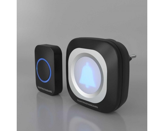 Звонок беспроводной Elektrostandard DBQ25M WL 36M IP44 чёрный a047174