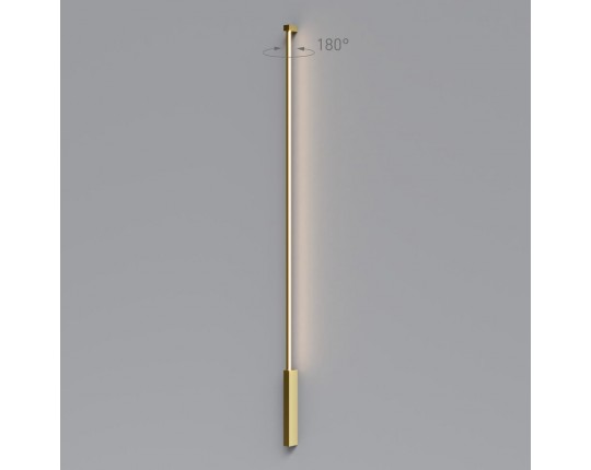 Настенный светодиодный светильник Elektrostandard Alto LED латунь 3000K 40133/LED a069821
