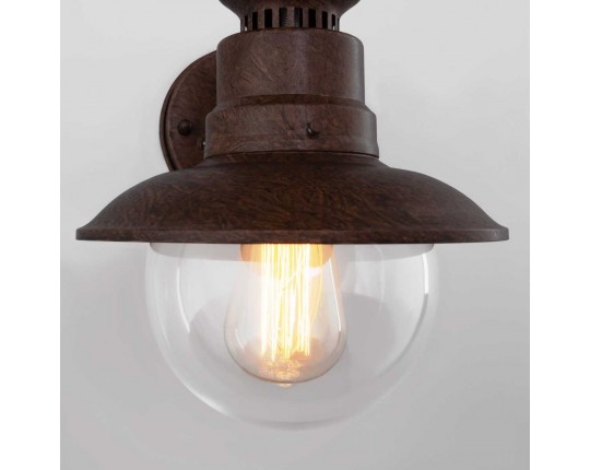 Уличный настенный cветильник Elektrostandard Talli D GL 3002D брауни a038481