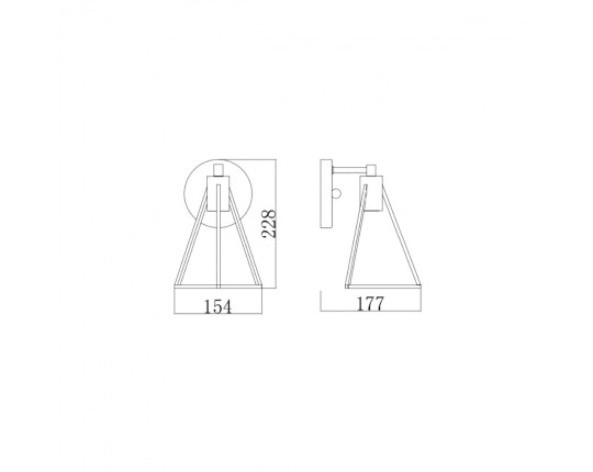 Бра Vele Luce Storm VL6136W01