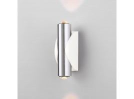 Настенный светодиодный светильник Elektrostandard Steel 40109/LED белый/сталь a055628