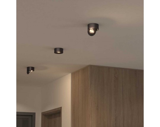Накладной светодиодный светильник Elektrostandard Glide 25100/Led черный жемчуг a059330