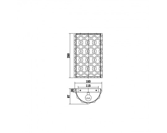 Бра Vele Luce Essenziale VL4055W01