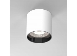 Накладной светодиодный светильник Elektrostandard Orson 25034/LED 10W 4200K белый/чёрный жемчуг a062929
