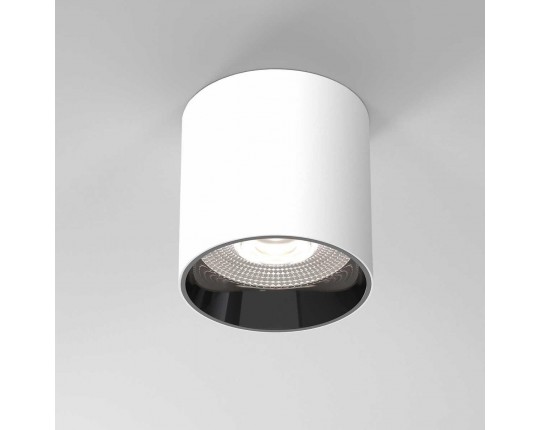Накладной светодиодный светильник Elektrostandard Orson 25034/LED 10W 4200K белый/чёрный жемчуг a062929