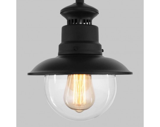 Уличный подвесной cветильник Elektrostandard Talli H GL 3002H черный a038483