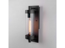Уличный настенный светильник Elektrostandard Pipe D 35151/D чёрный a058261