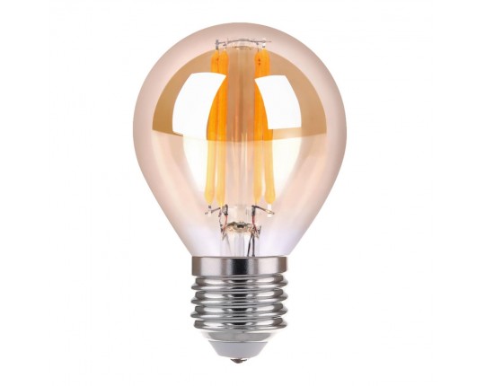 Лампа светодиодная филаментная Elektrostandard E27 6W 3300K прозрачная a055351