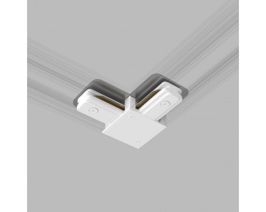 Коннектор угловой Elektrostandard TRC-1-1-L-WH a039596