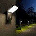 Уличный светодиодный светильник Elektrostandard Sensor 1542 Techno Led черный a053948