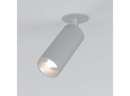 Встраиваемый светодиодный спот Elektrostandard Diffe 25052/Led серебряный a058172