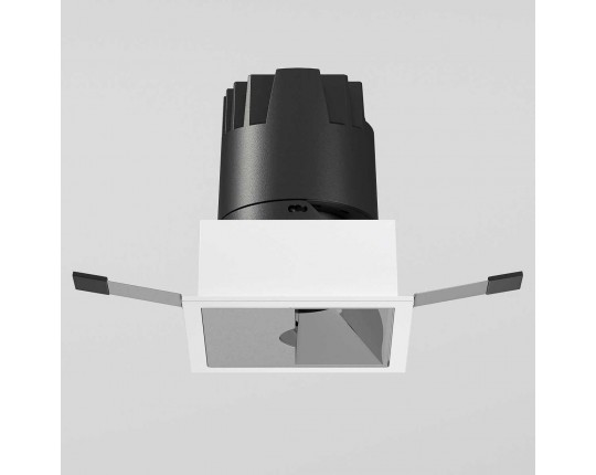 Встраиваемый светодиодный светильник Elektrostandard Inline 25091/LED 10W 4000K белый/хром a064614 Встраиваемый светодиодный светильник Elektrostandard Inline 25091/LED 10W 4000K белый/хром a064614