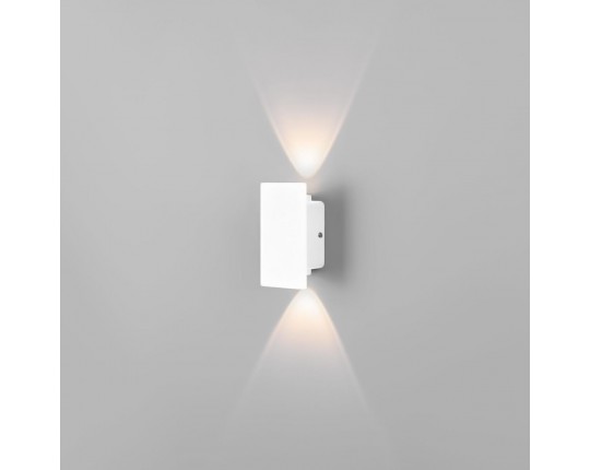 Уличный настенный светодиодный светильник Elektrostandard Mini Light 35154/D белый a060884