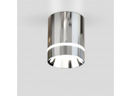 Потолочный светодиодный светильник Elektrostandard DLR021 9W 4200K хром a037521