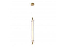 Подвесной светодиодный светильник Indigo Vitreo 11067/B/1P Brass V000175L