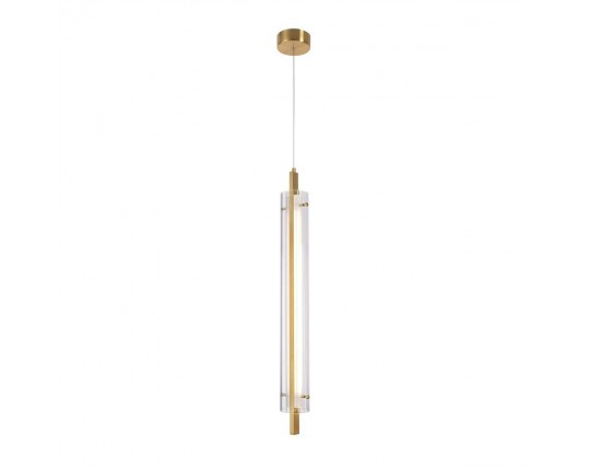 Подвесной светодиодный светильник Indigo Vitreo 11067/B/1P Brass V000175L